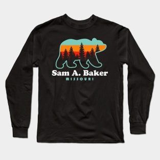 Sam A. Baker State Park Missouri Patterson MO Bear Long Sleeve T-Shirt